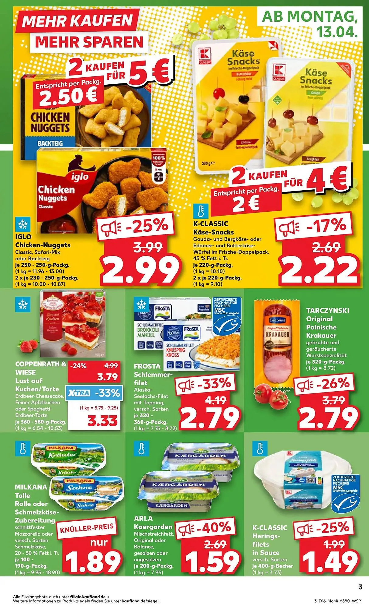 Kaufland Prospekt von 12. April bis 15. April 2026 - Prospekt seite 3
