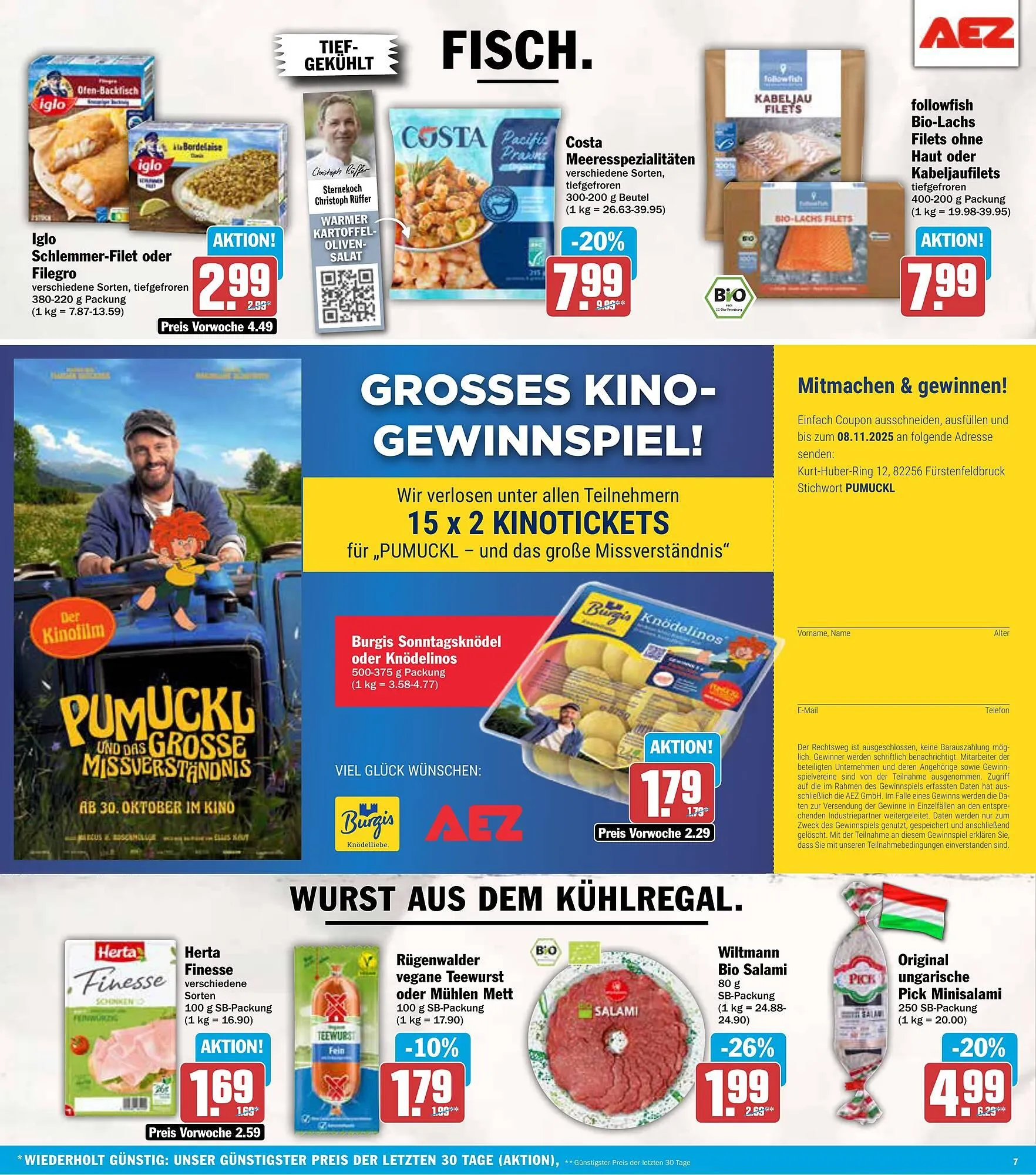 AEZ Prospekt von 27. Oktober bis 31. Oktober 2025 - Prospekt seite 7
