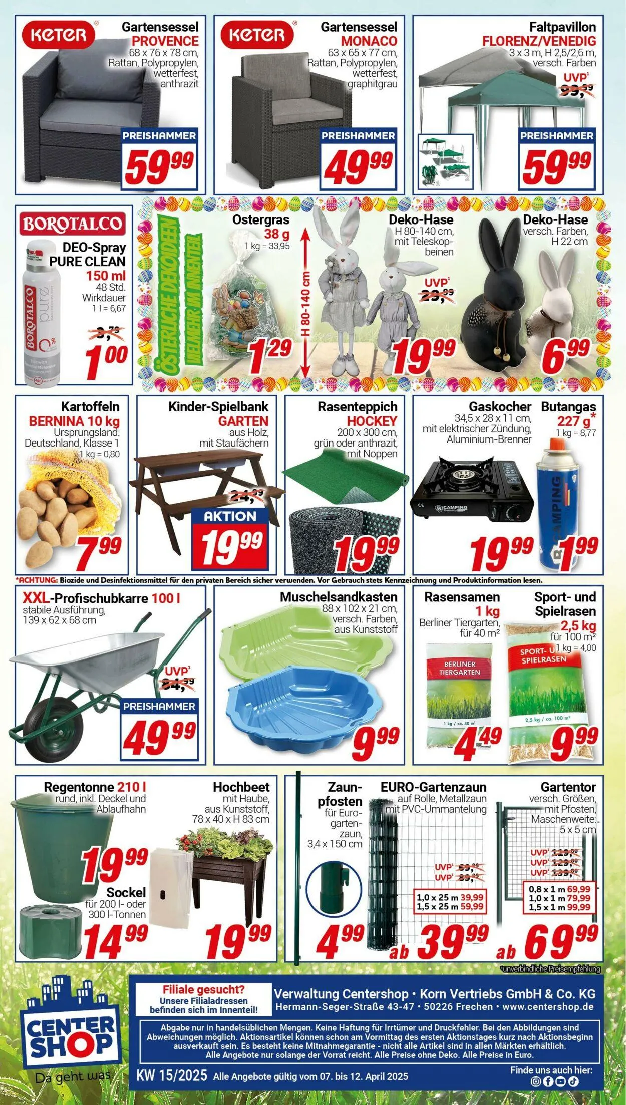 CENTERSHOP von 9. April bis 23. April 2025 - Prospekt seite 12