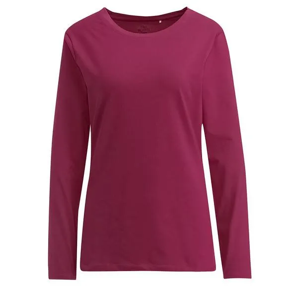 Damen Langarmshirt mit Bio-Baumwolle
