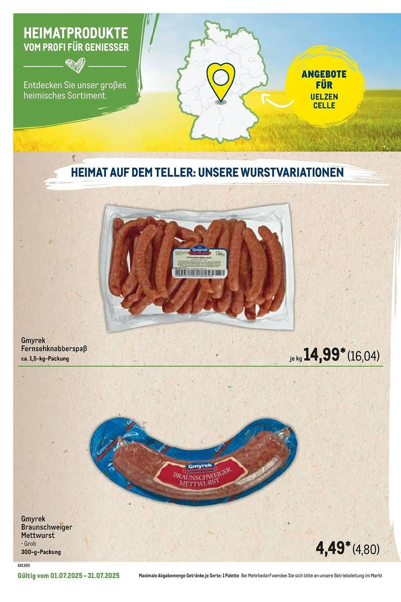 METRO Prospekt von 1. Juli bis 31. Juli 2025 - Prospekt seite 28