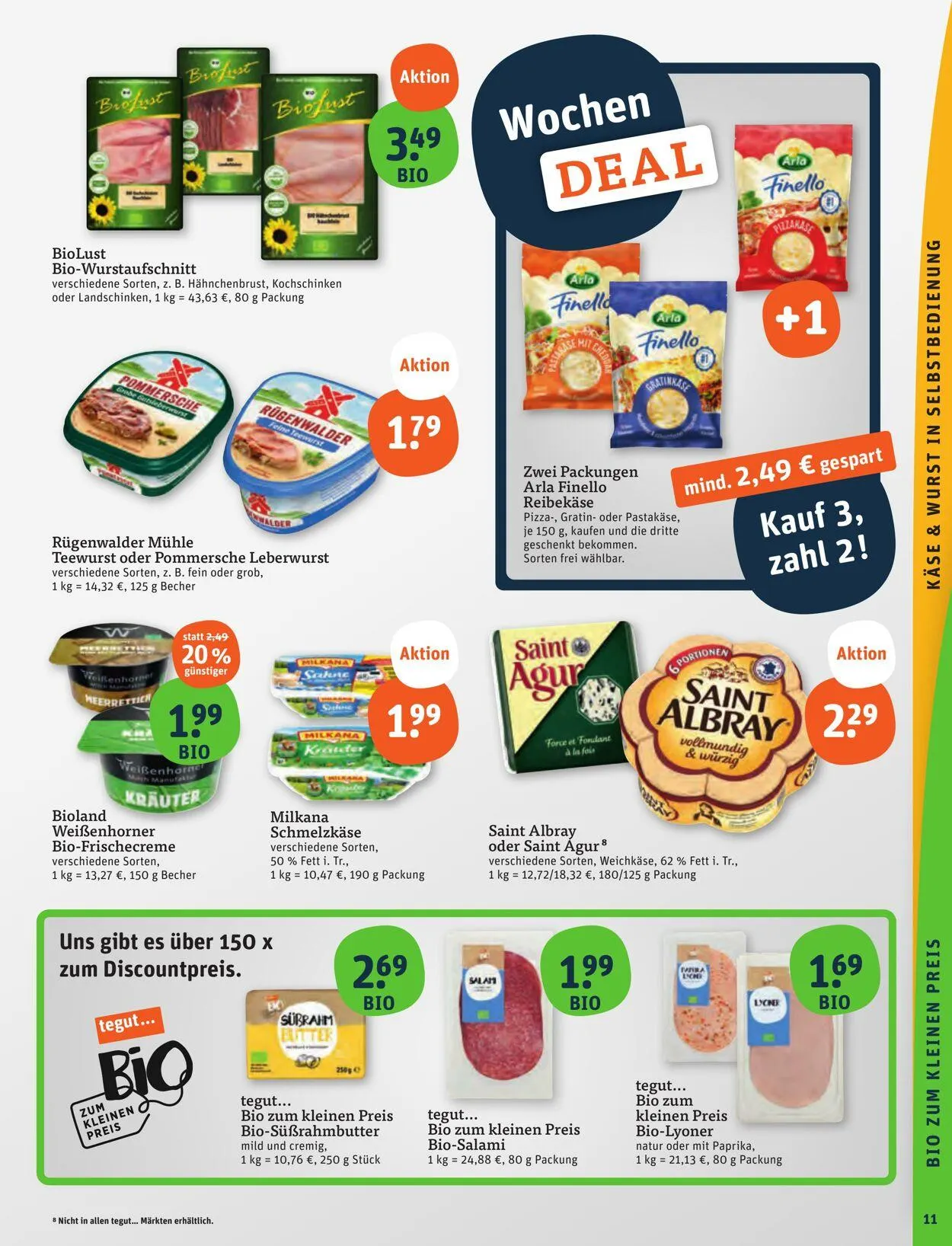 Tegut Aktueller Prospekt von 17. November bis 23. November 2025 - Prospekt seite 13