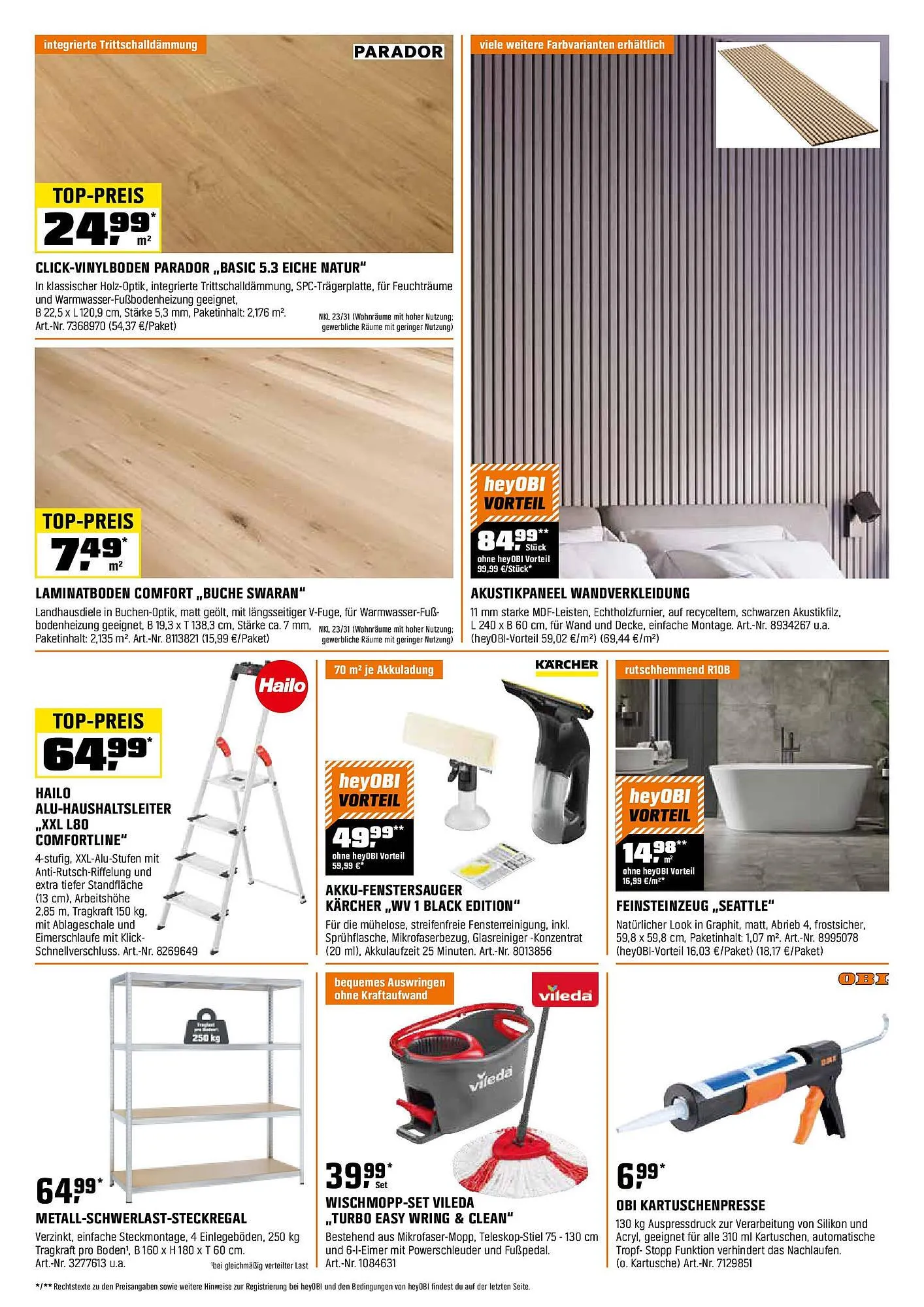 OBI Prospekt von 14. März bis 31. März 2025 - Prospekt seite 19