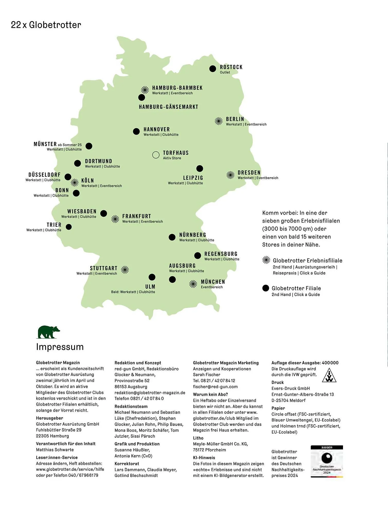 Globetrotter Prospekt von 2. April bis 1. September 2025 - Prospekt seite 146