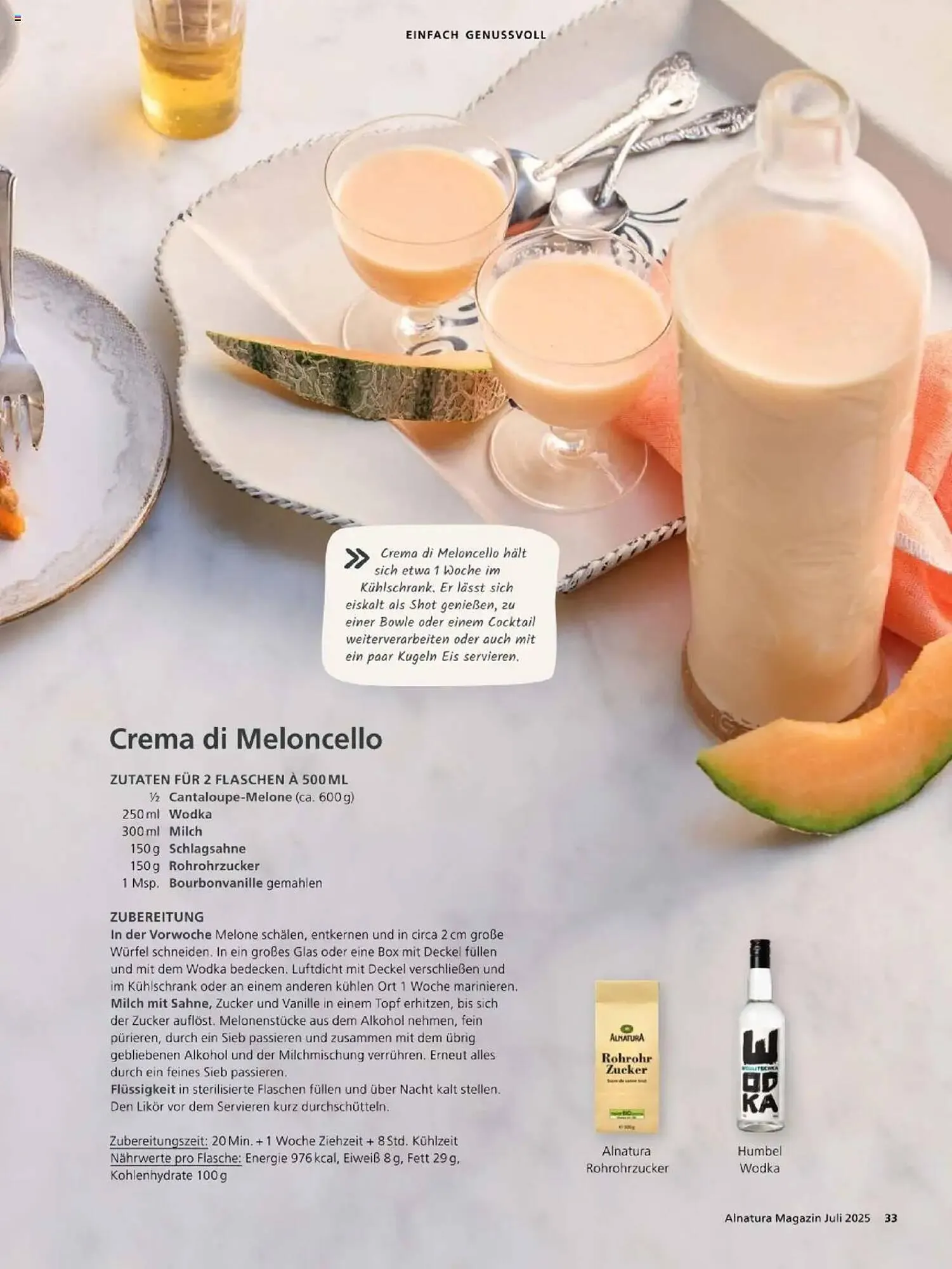 Alnatura Prospekt von 1. Juli bis 31. Juli 2025 - Prospekt seite 33
