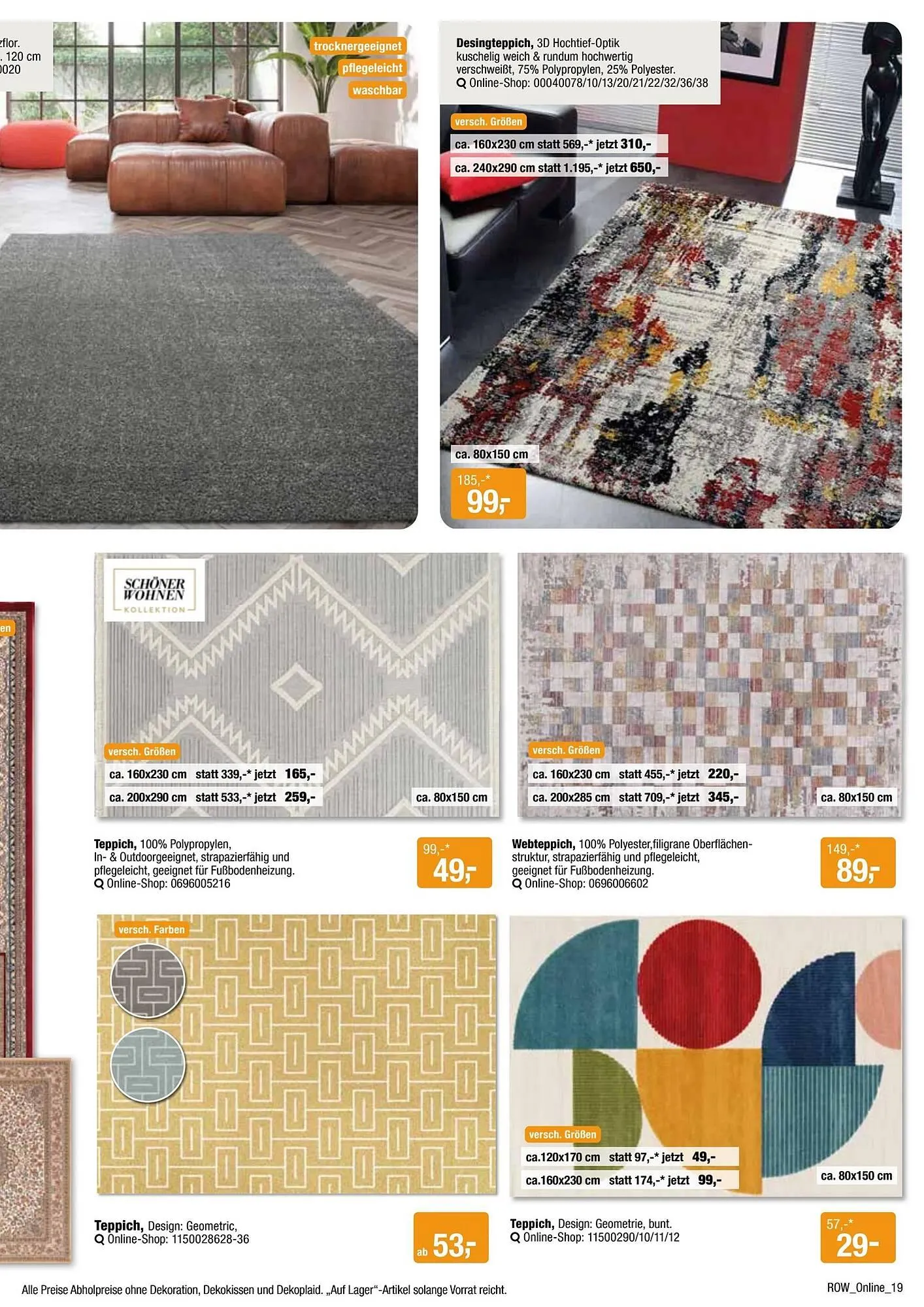 Opti Wohnwelt Prospekt von 11. Mai bis 22. Mai 2025 - Prospekt seite 19