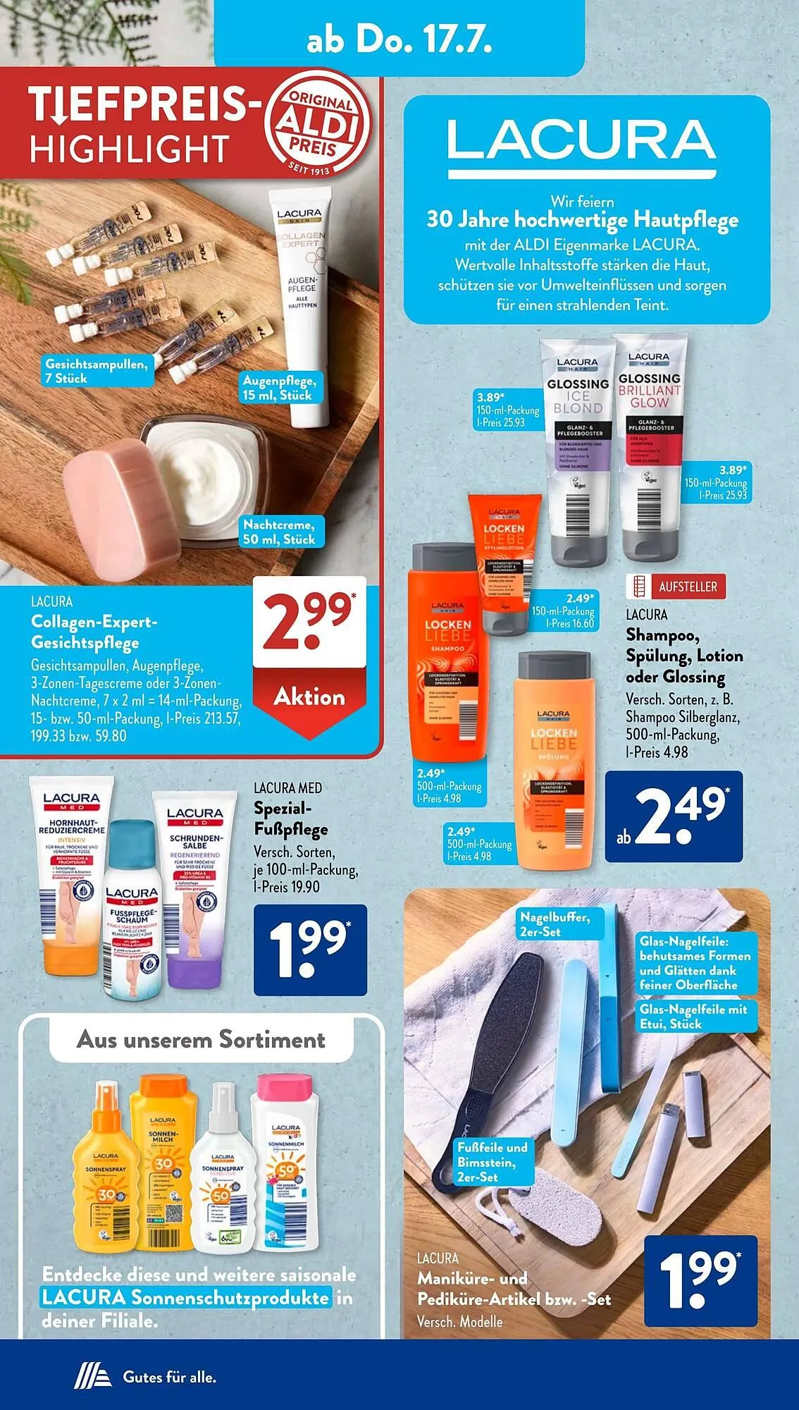 Aldi Süd Prospekt von 14. Juli bis 20. Juli 2025 - Prospekt seite 10