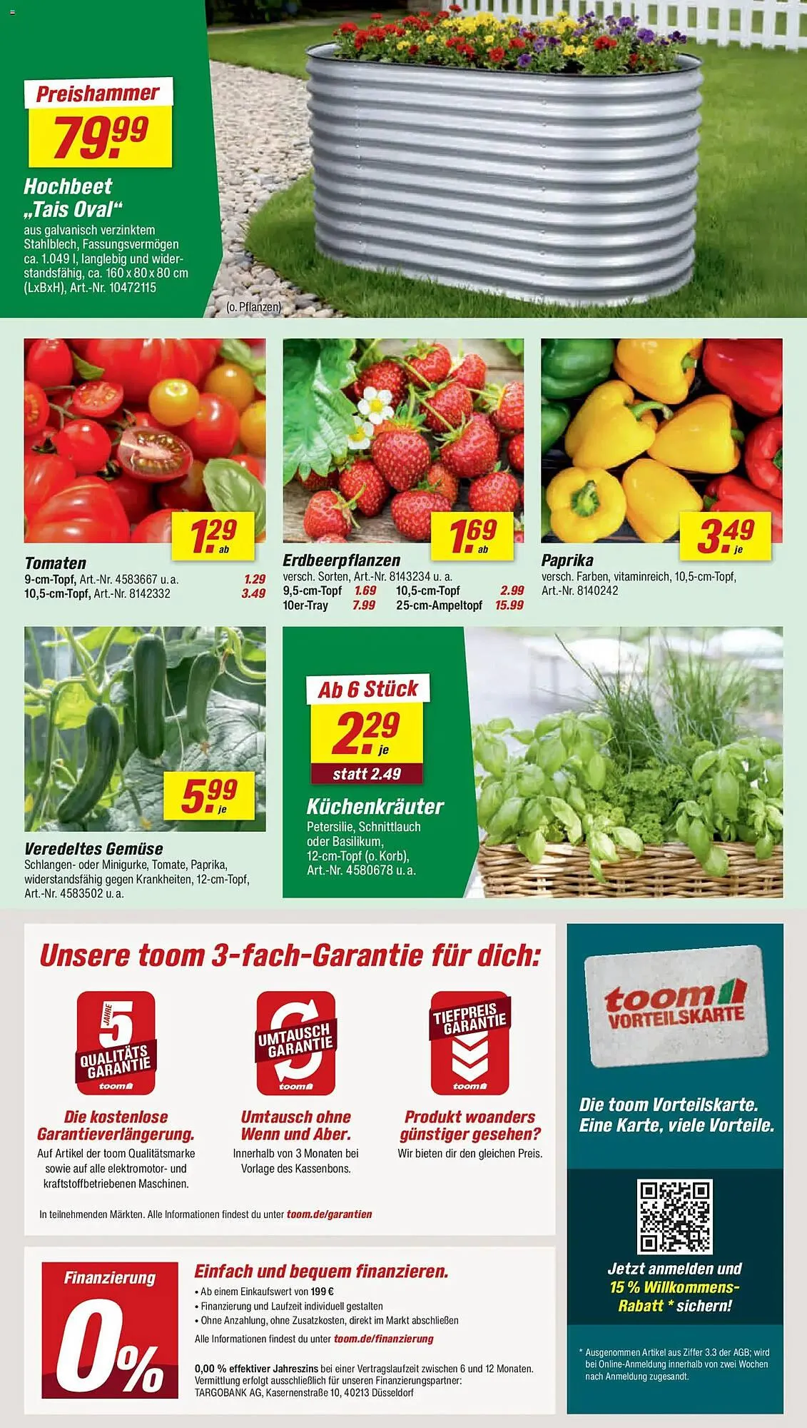 Toom Baumarkt Prospekt von 11. April bis 17. April 2026 - Prospekt seite 2