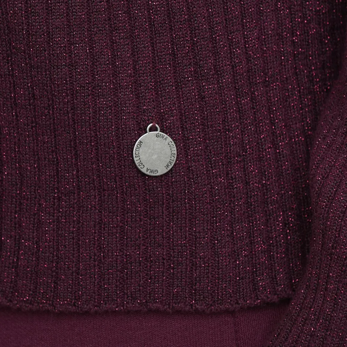 Damen Langarmshirt mit Glitzer