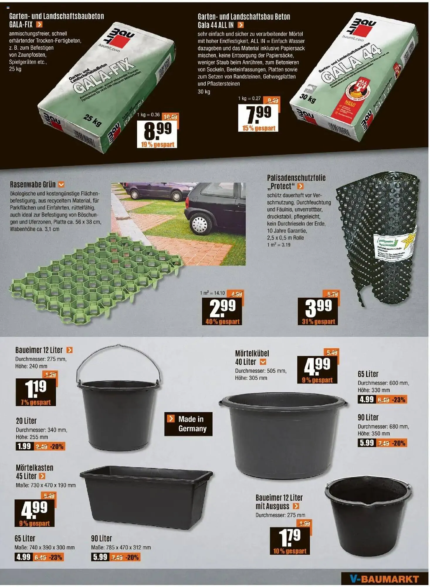 V Baumarkt Prospekt von 27. März bis 2. April 2025 - Prospekt seite 5