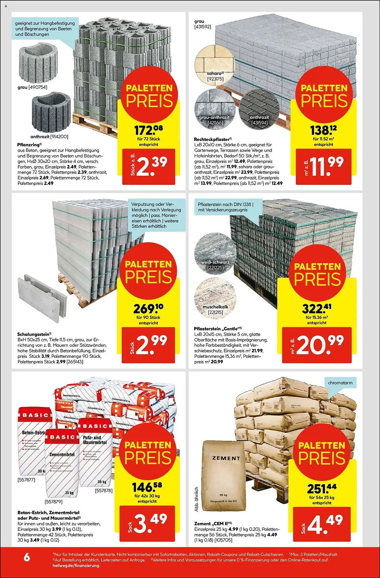 Hellweg Prospekt von 23. Februar bis 28. Februar 2026 - Prospekt seite 6