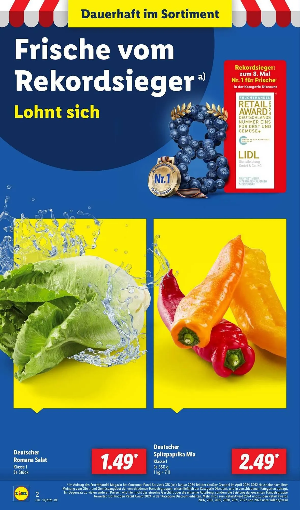 Lidl Prospekt von 4. August bis 10. August 2025 - Prospekt seite 2