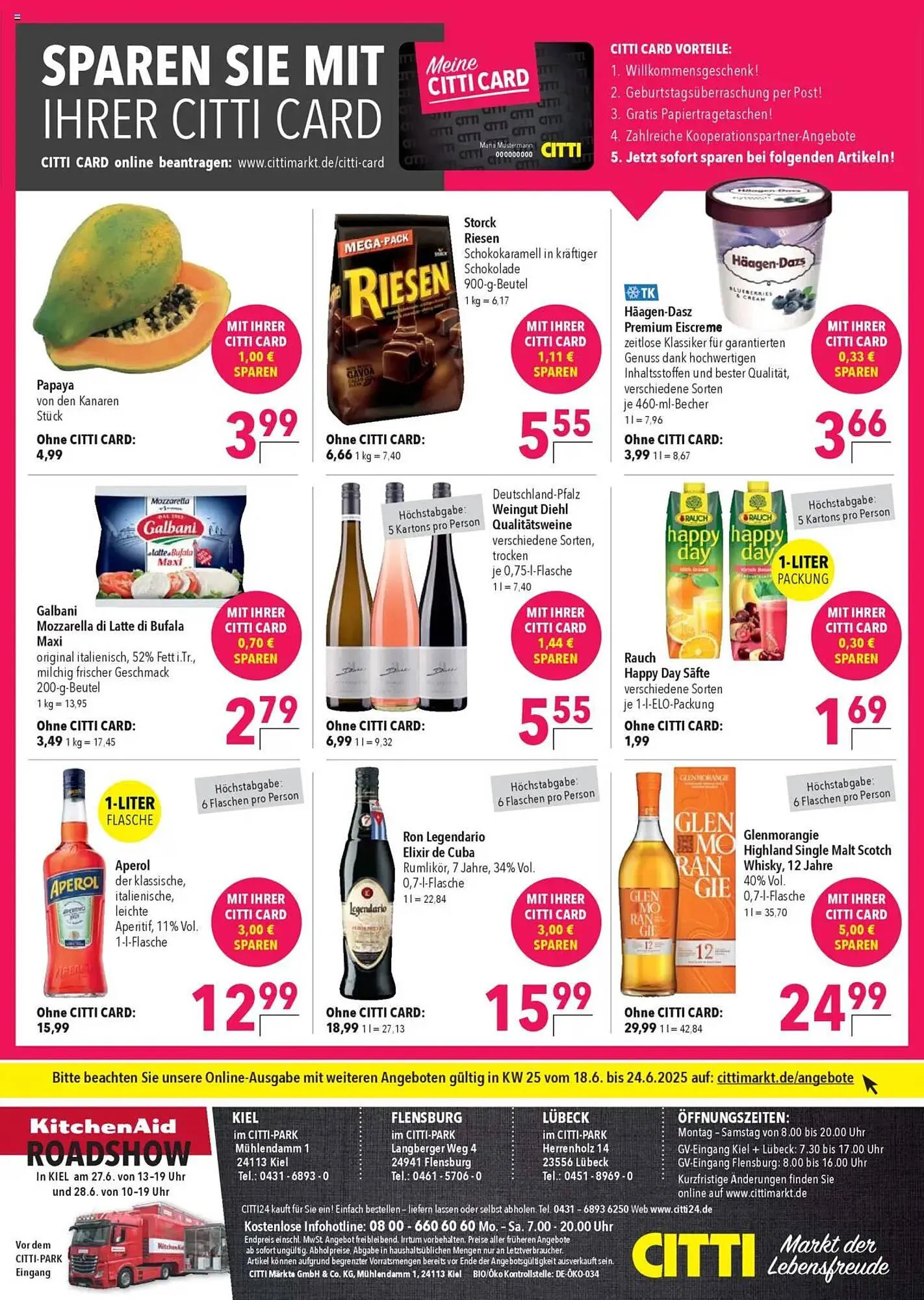 CITTI Markt Prospekt von 18. Juni bis 24. Juni 2025 - Prospekt seite 18