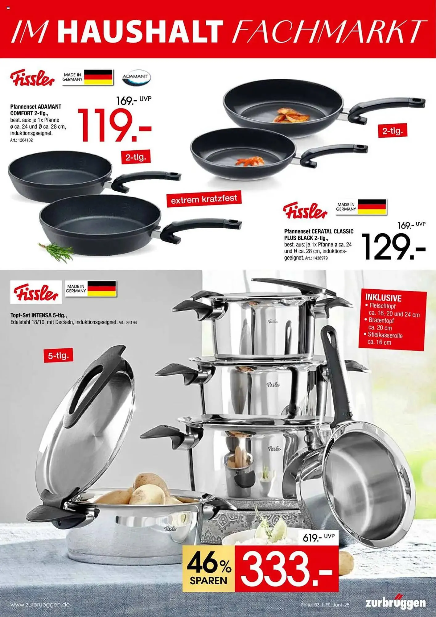 Zurbrüggen Prospekt von 1. Juni bis 30. Juni 2025 - Prospekt seite 3