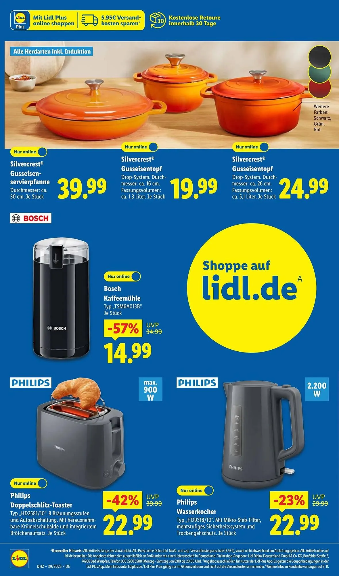 Lidl Prospekt von 22. September bis 28. September 2025 - Prospekt seite 6