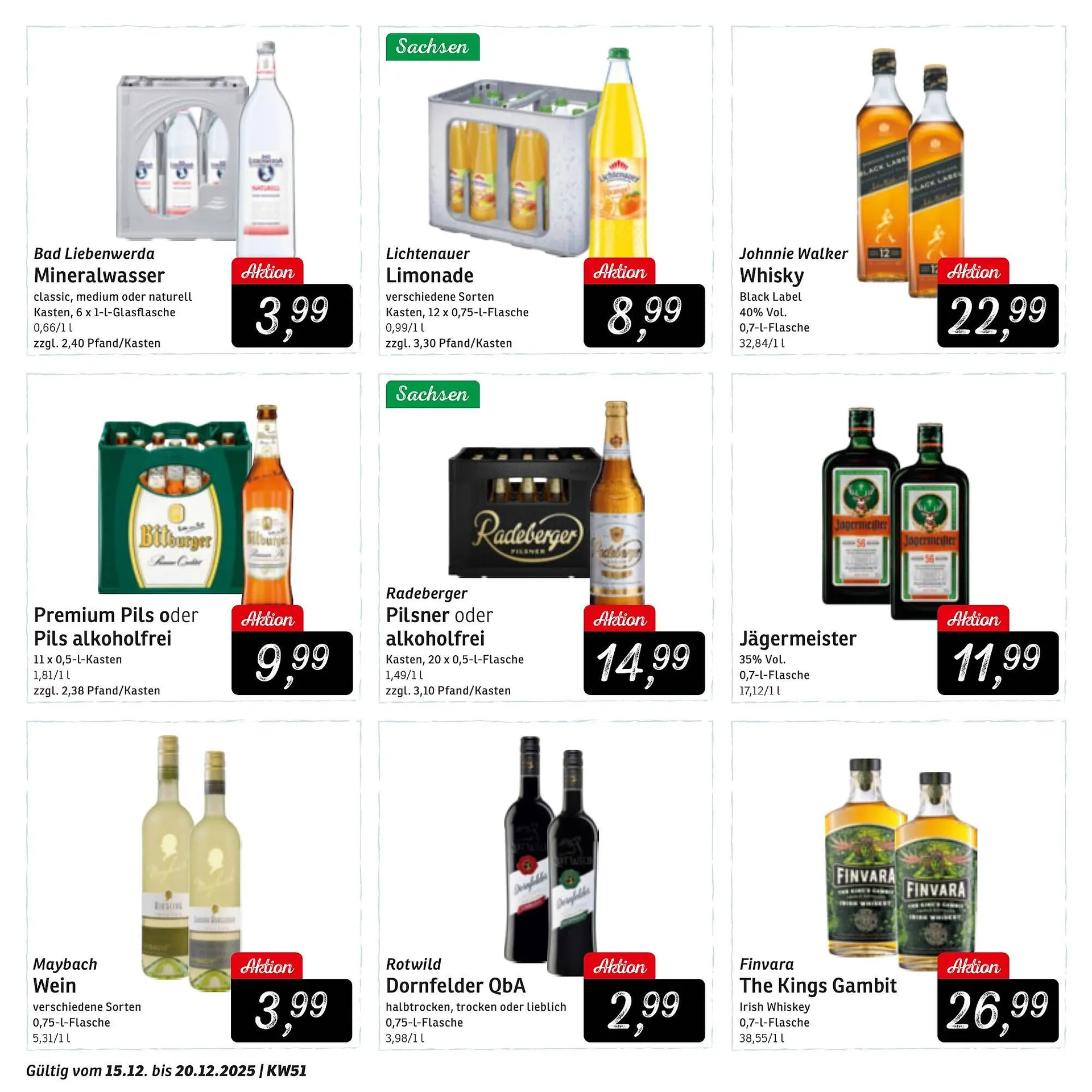 KONSUM Prospekt von 15. Dezember bis 20. Dezember 2025 - Prospekt seite 10