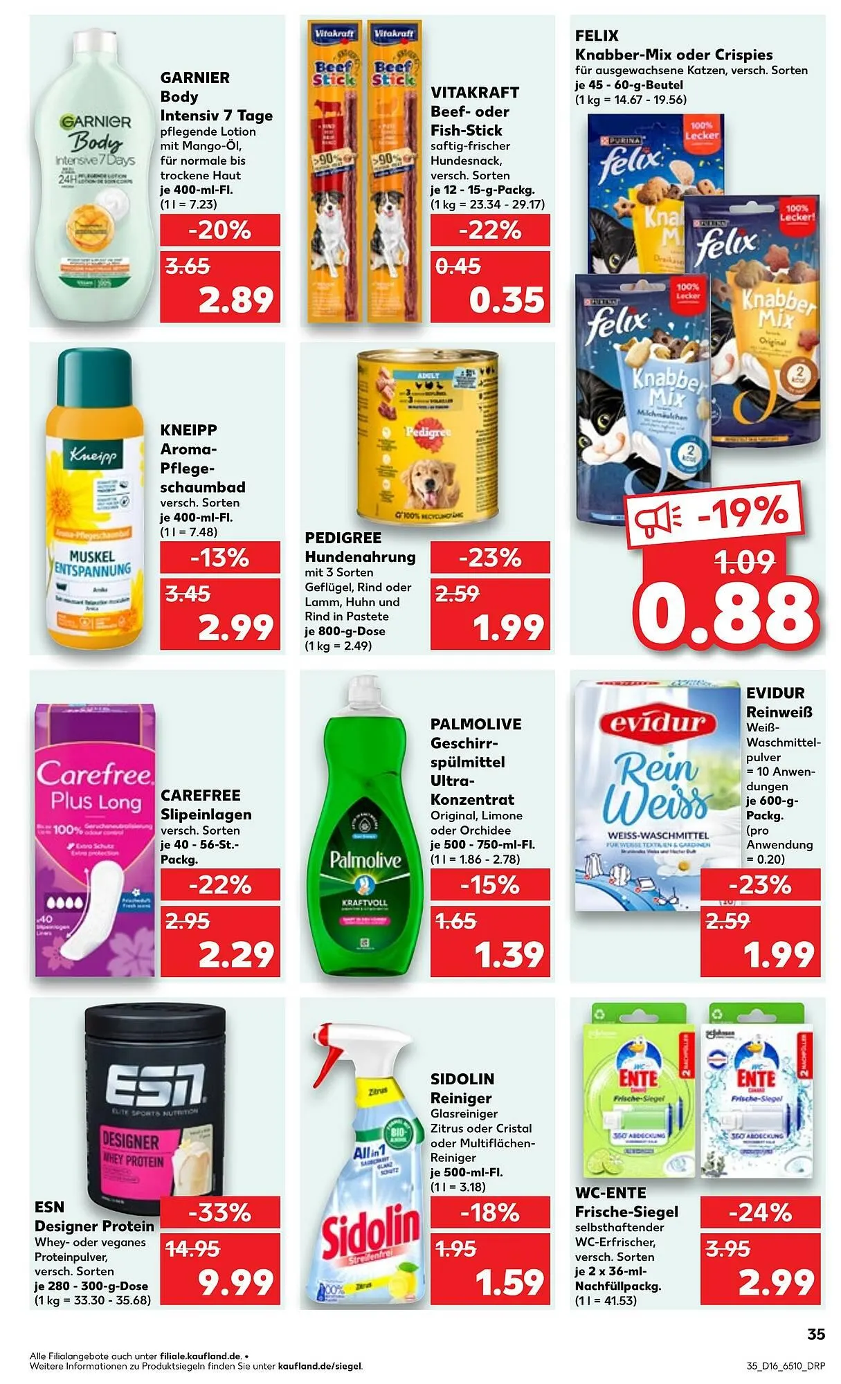Kaufland Prospekt von 17. April bis 23. April 2025 - Prospekt seite 35