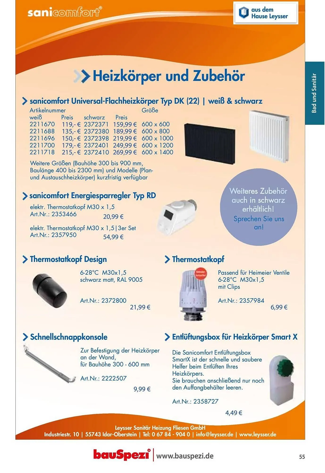 BauSpezi Prospekt von 15. April bis 31. Dezember 2026 - Prospekt seite 57