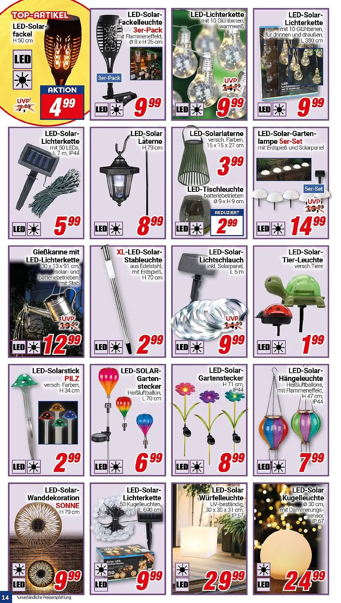 CENTERSHOP Prospekt von 13. April bis 18. April 2026 - Prospekt seite 14