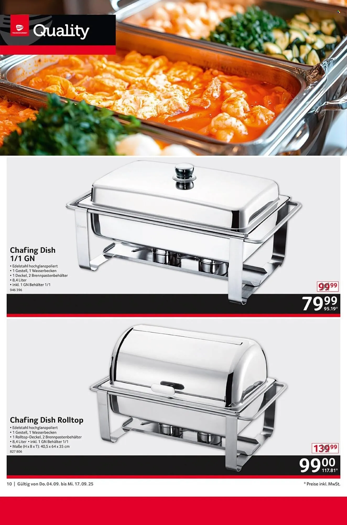 Selgros Prospekt von 4. September bis 17. September 2025 - Prospekt seite 10