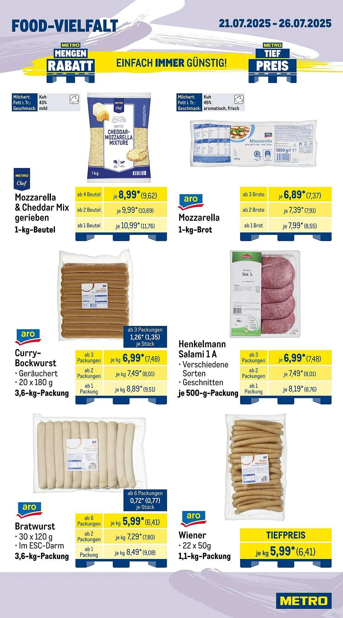 METRO Prospekt von 21. Juli bis 27. Juli 2025 - Prospekt seite 10