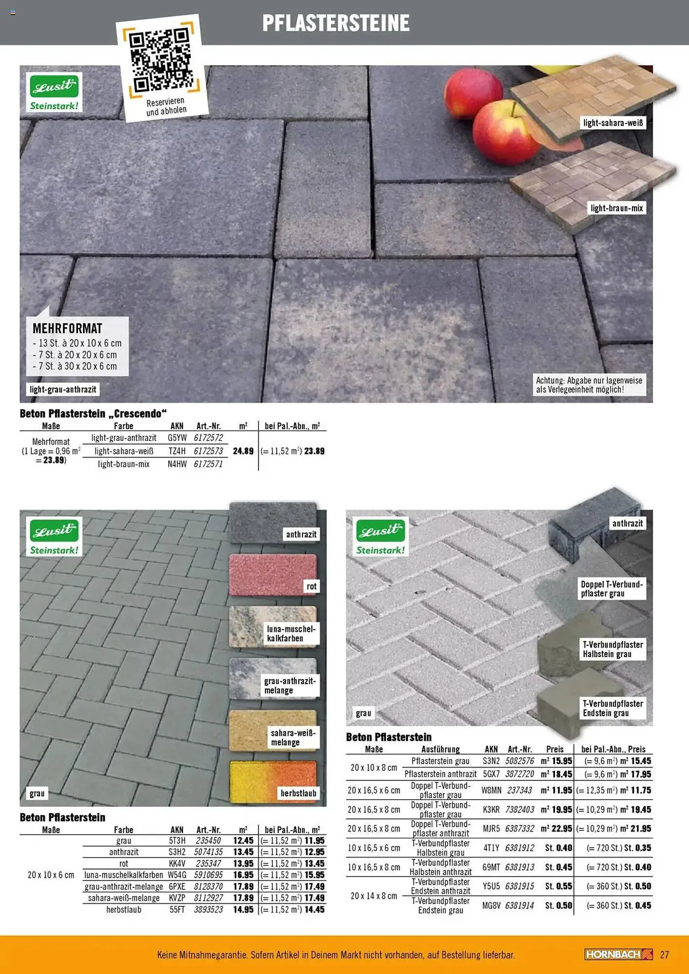 Hornbach Prospekt von 28. Februar bis 29. März 2025 - Prospekt seite 27
