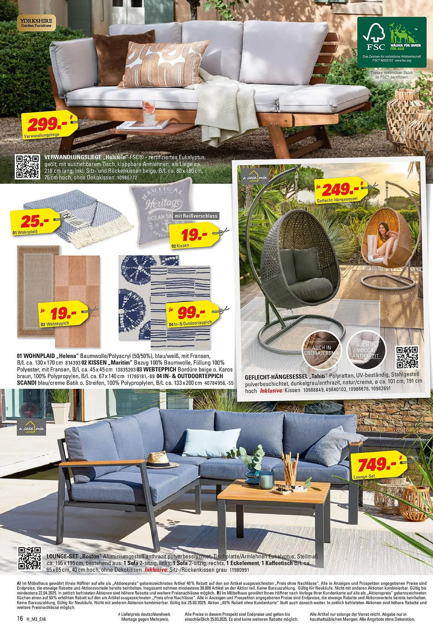 Höffner Prospekt von 11. März bis 25. März 2025 - Prospekt seite 16