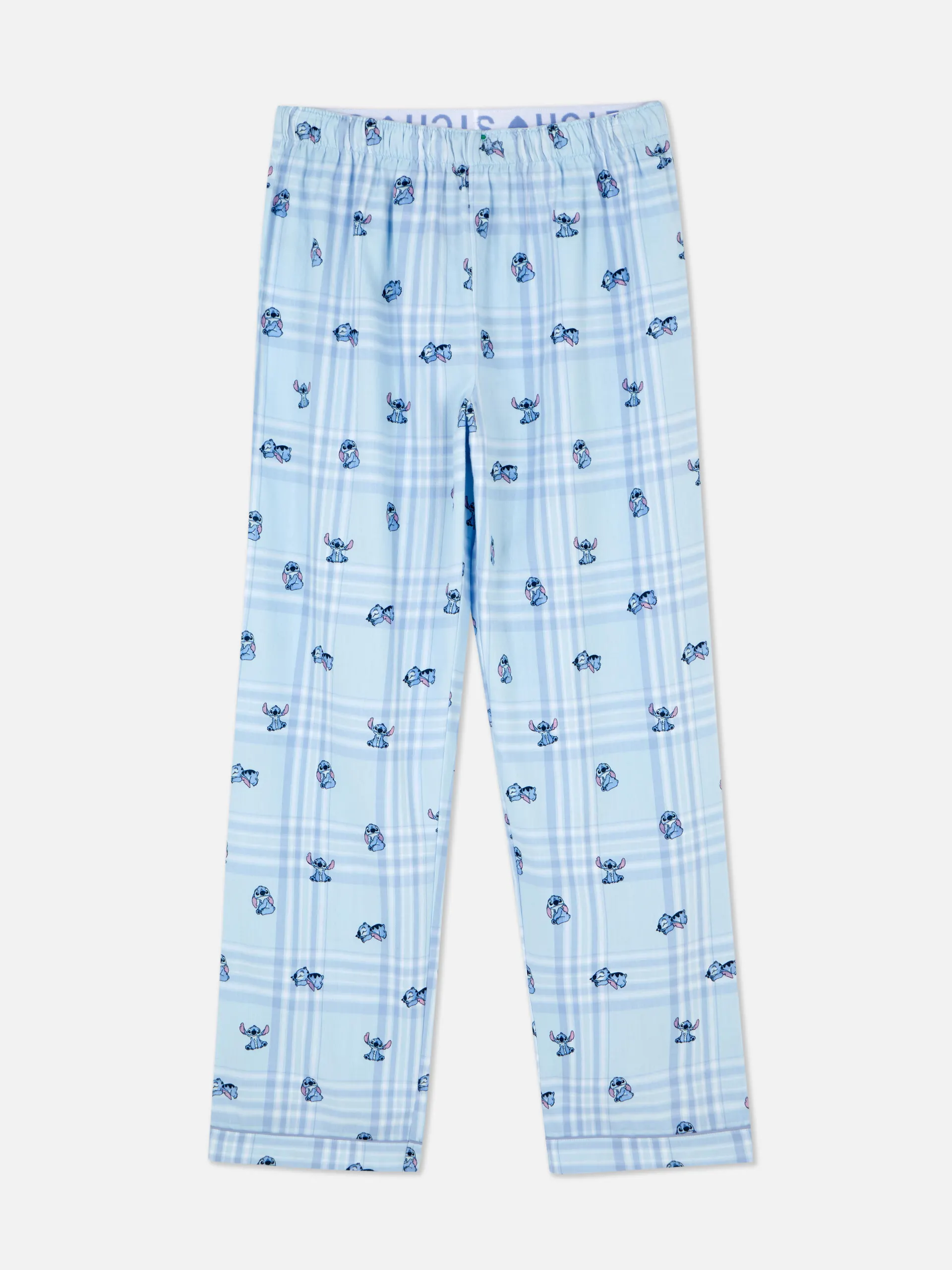 Calças pijama flanela Disney Stitch