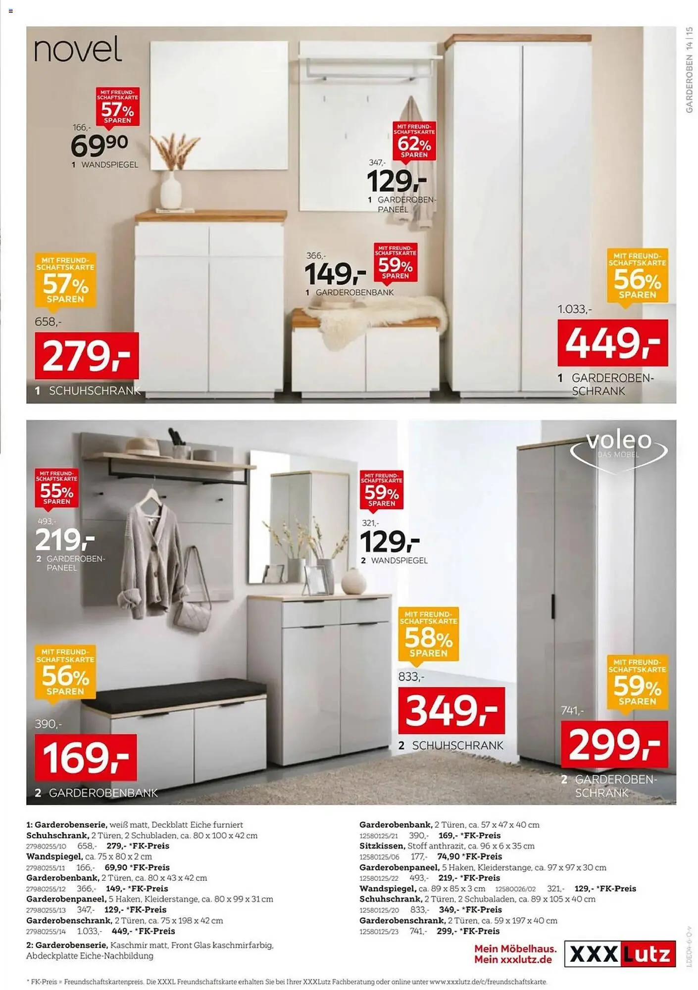 XXXLutz Prospekt von 29. März bis 12. April 2026 - Prospekt seite 15