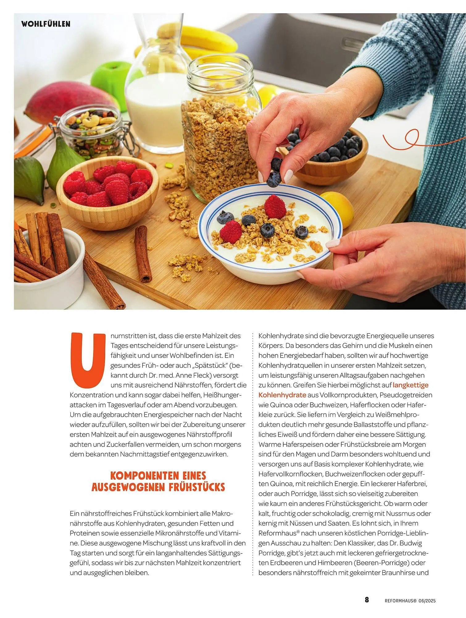 Reformhaus Prospekt von 1. Juni bis 30. Juni 2025 - Prospekt seite 8