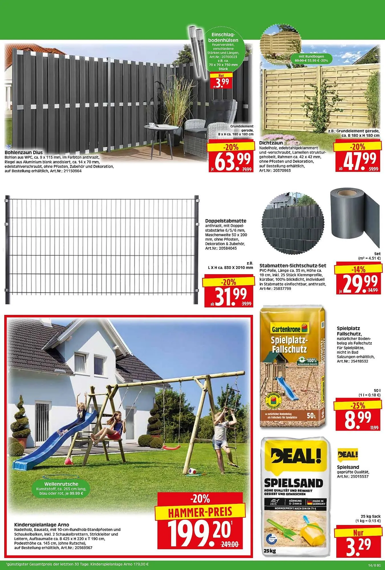 Herkules Baumarkt Prospekt von 30. März bis 4. April 2026 - Prospekt seite 8