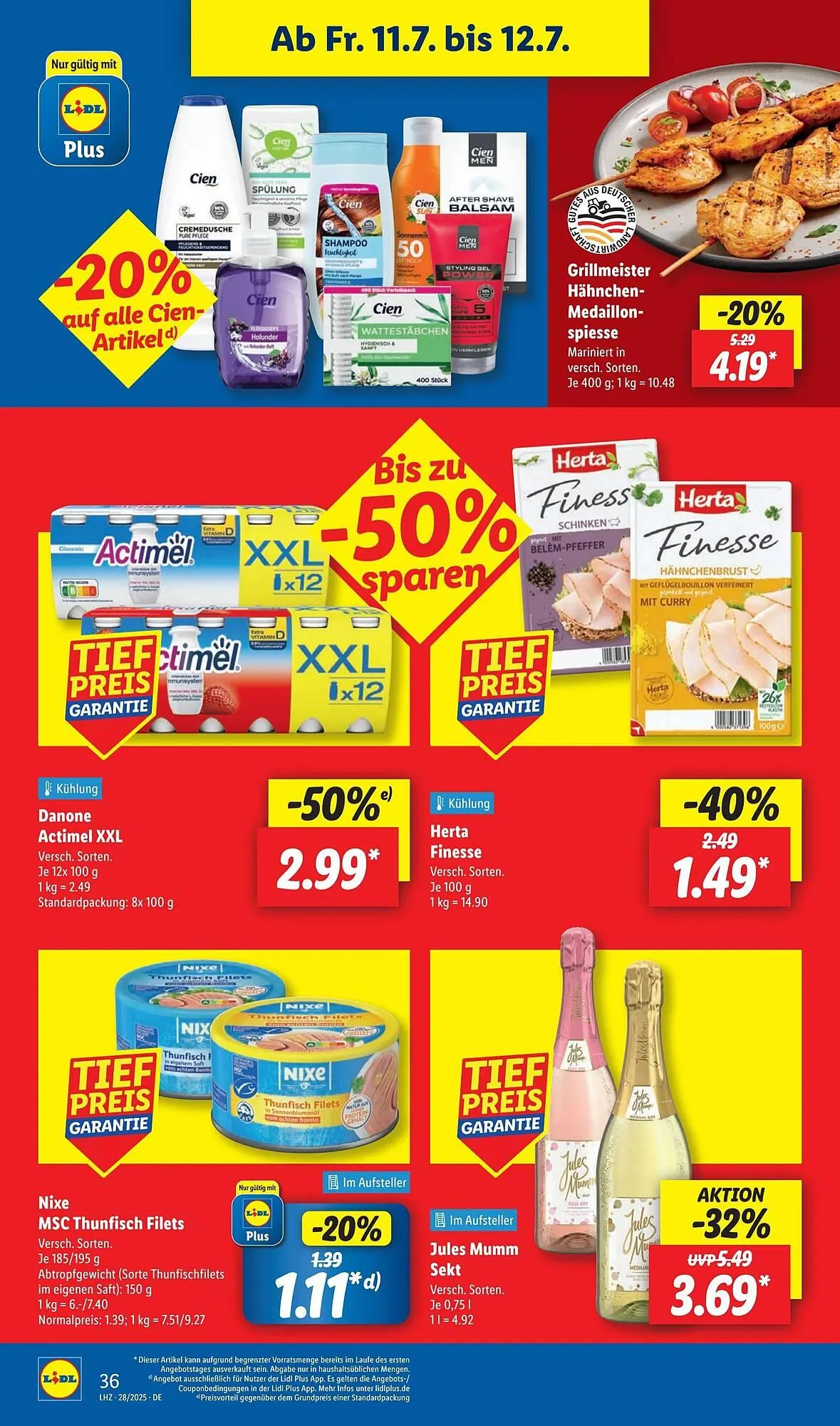 Lidl Prospekt von 7. Juli bis 12. Juli 2025 - Prospekt seite 56