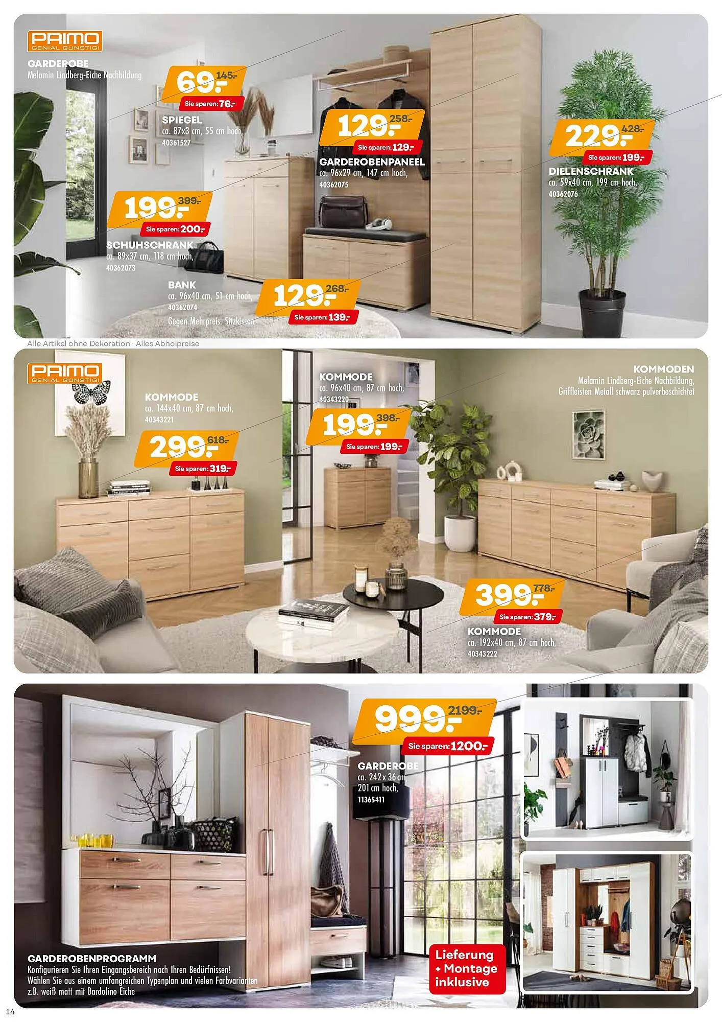 Möbel Kraft Prospekt von 15. April bis 13. Mai 2025 - Prospekt seite 14