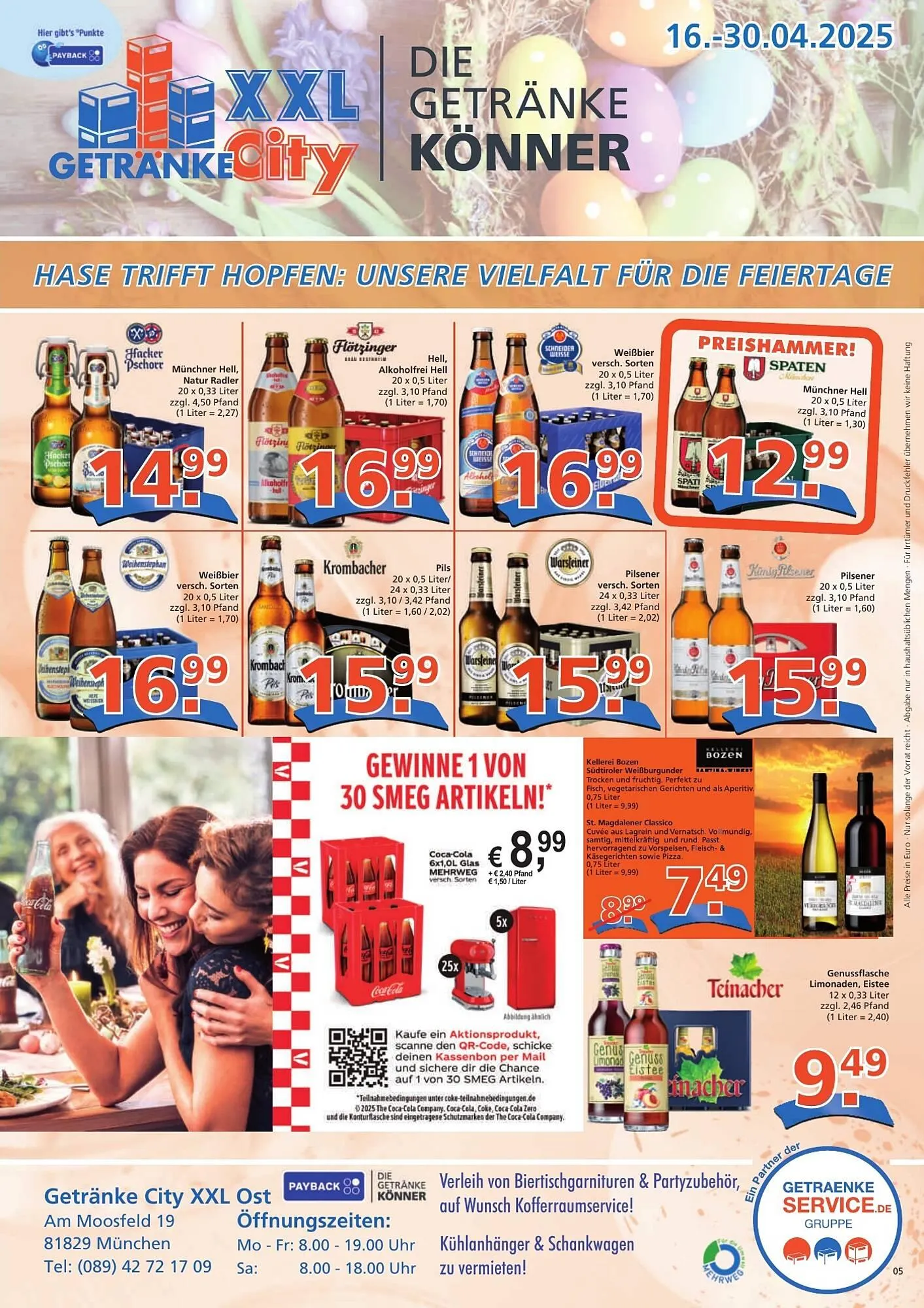 Getränke City Prospekt von 1. April bis 30. April 2025 - Prospekt seite 4