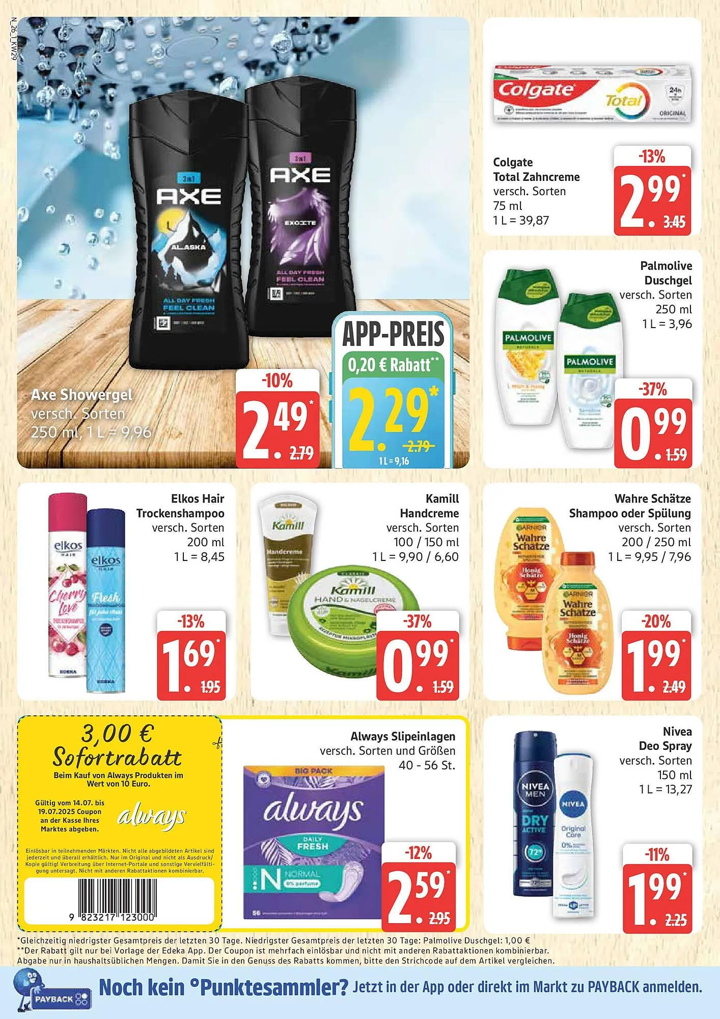 Marktkauf Prospekt von 13. Juli bis 19. Juli 2025 - Prospekt seite 26