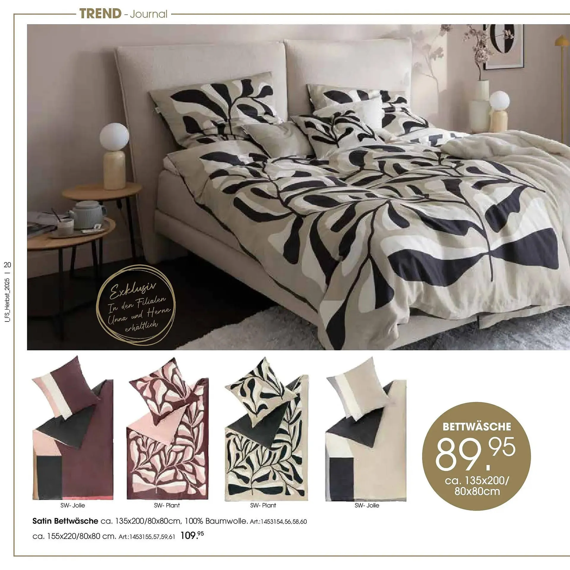 Zurbrüggen Prospekt von 19. Oktober bis 31. Januar 2026 - Prospekt seite 20