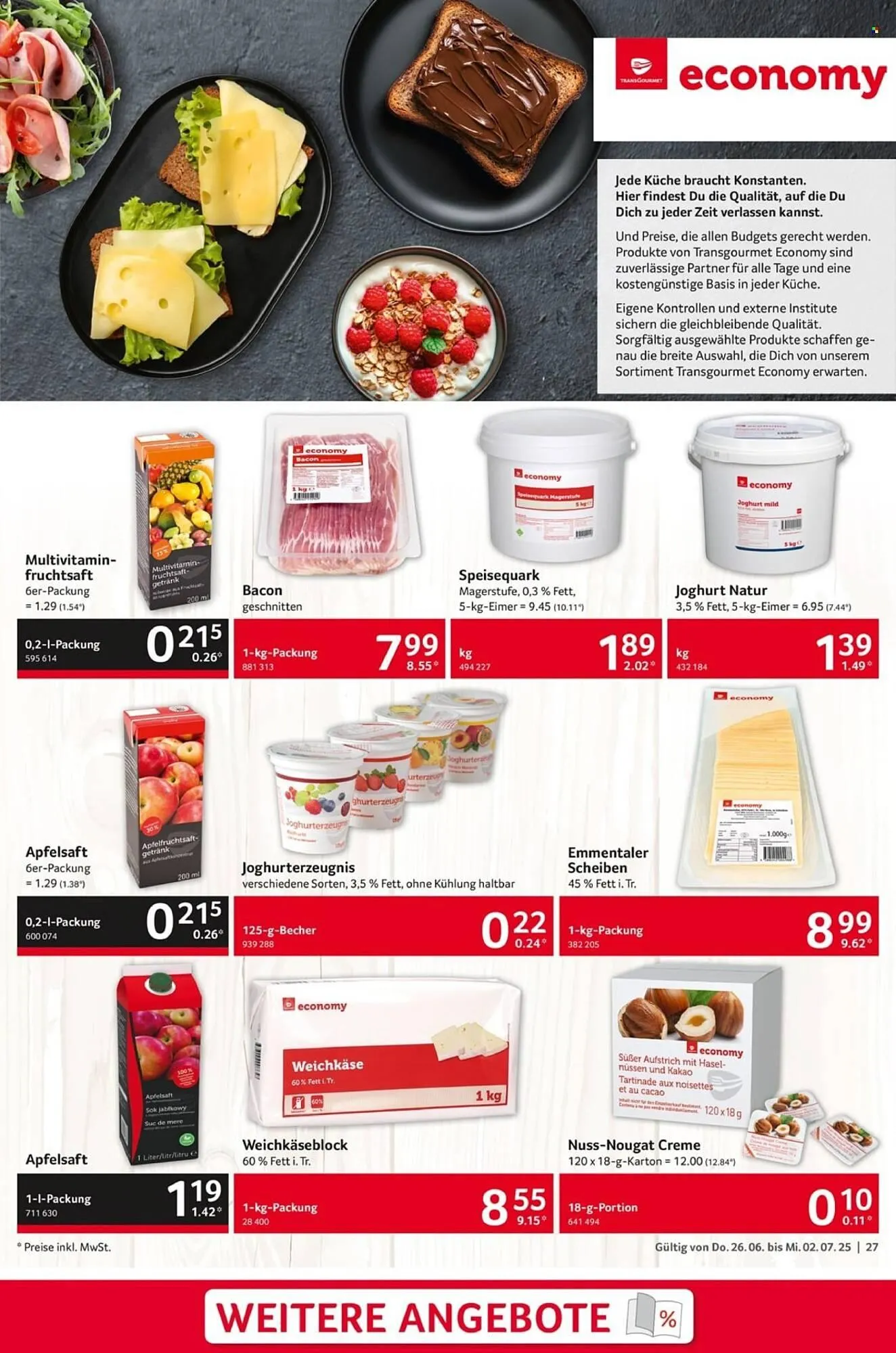 Selgros Prospekt von 26. Juni bis 2. Juli 2025 - Prospekt seite 27