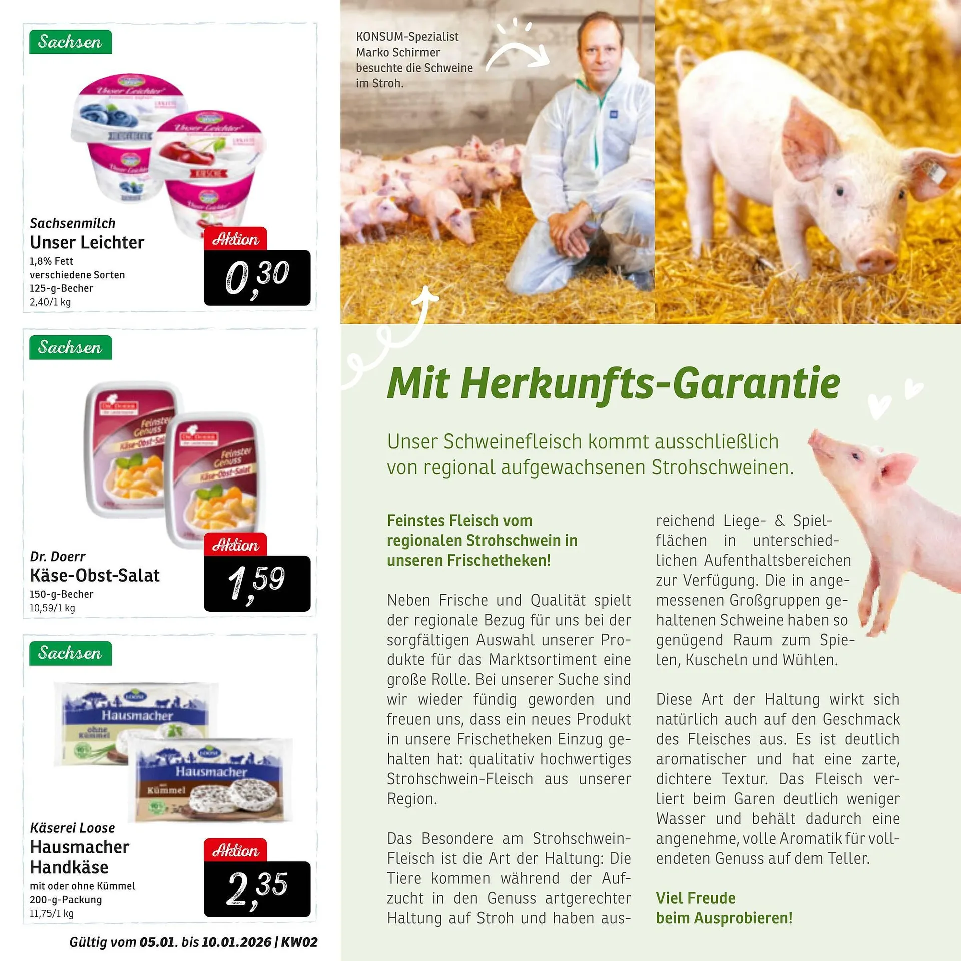 KONSUM Prospekt von 5. Januar bis 10. Januar 2026 - Prospekt seite 11