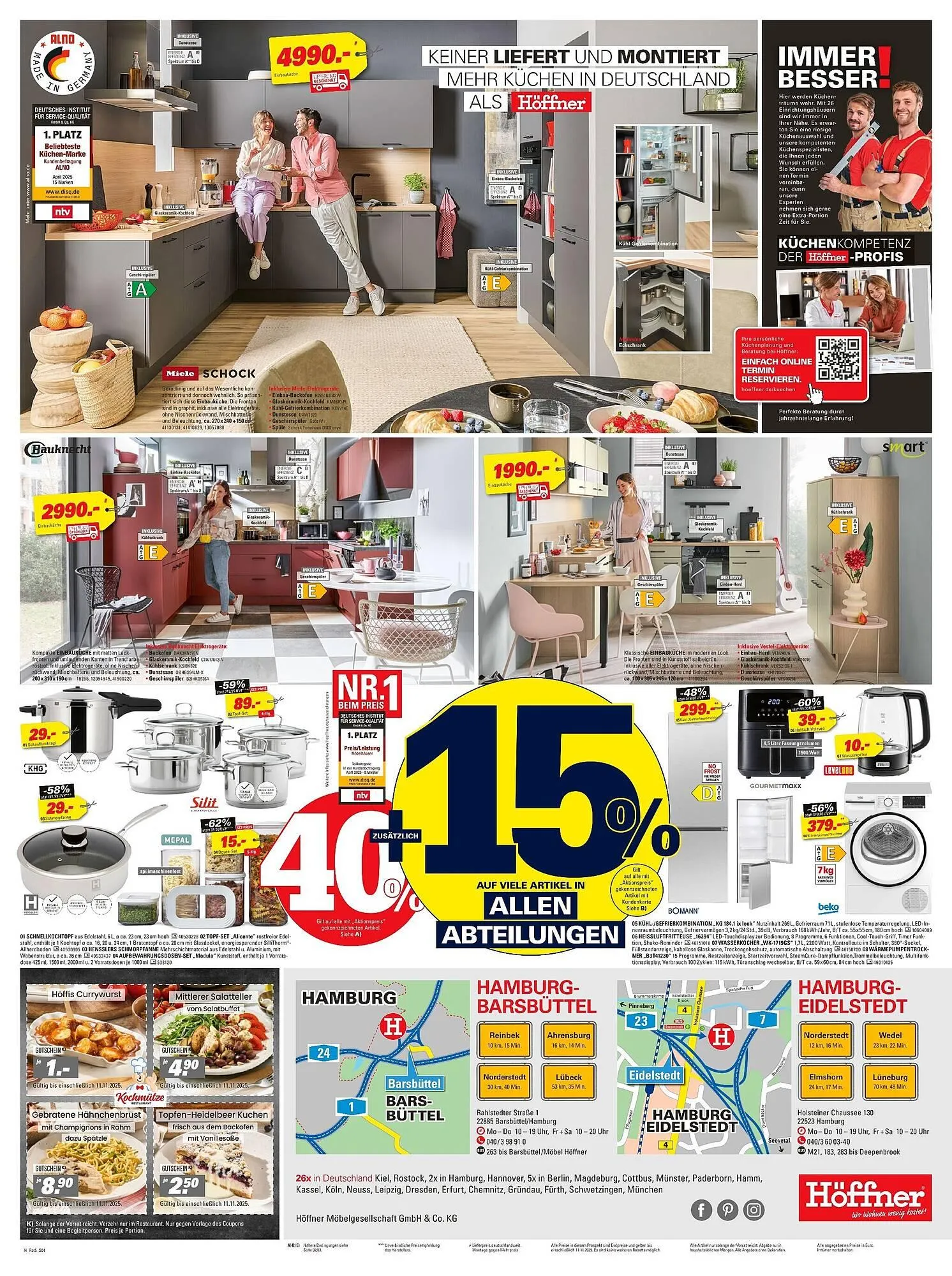 Höffner Prospekt von 29. Oktober bis 11. November 2025 - Prospekt seite 4