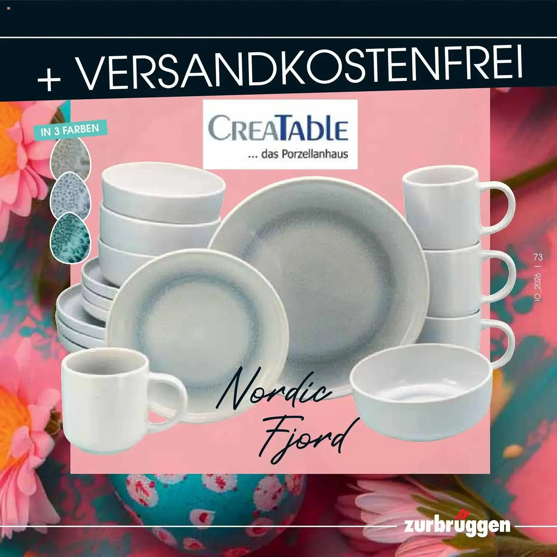 Zurbrüggen Prospekt von 23. März bis 11. April 2026 - Prospekt seite 73