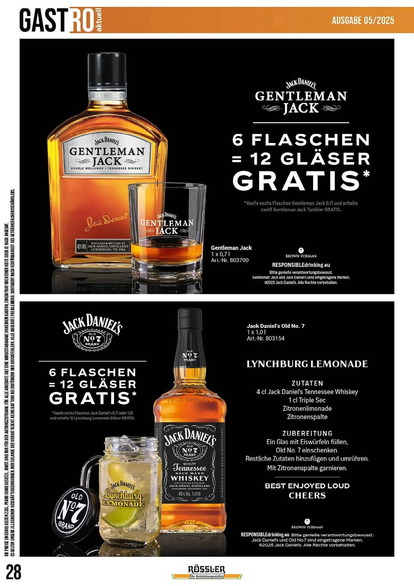 Getränke Rössler Prospekt von 1. Oktober bis 31. Oktober 2025 - Prospekt seite 15