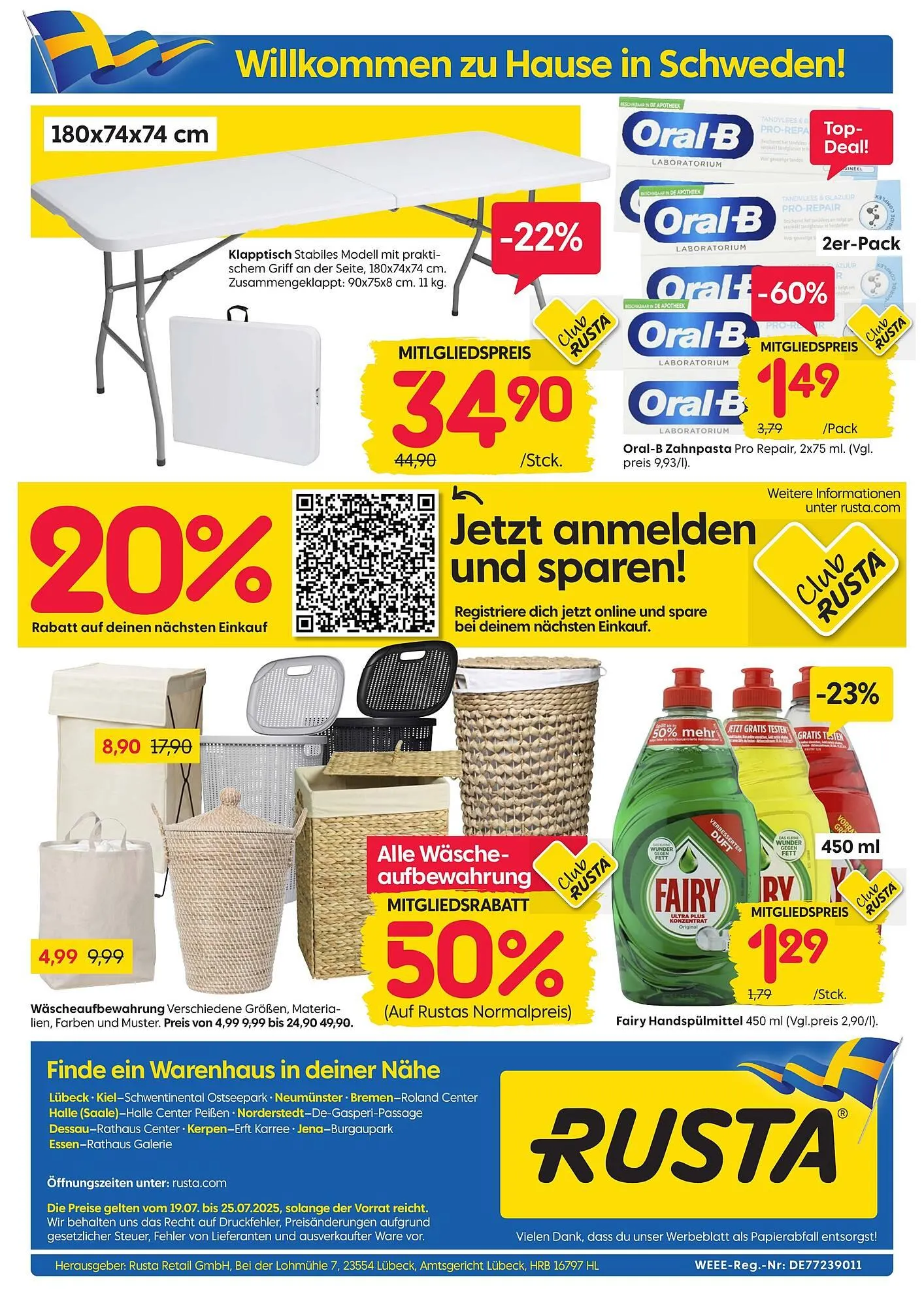 Rusta Prospekt von 19. Juli bis 25. Juli 2025 - Prospekt seite 16
