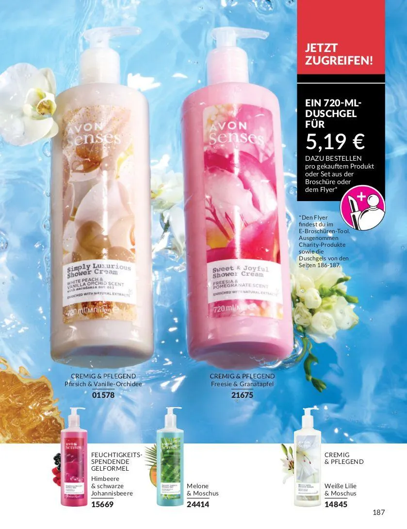 Avon Aktueller Prospekt von 4. Juni bis 18. Juni 2025 - Prospekt seite 187