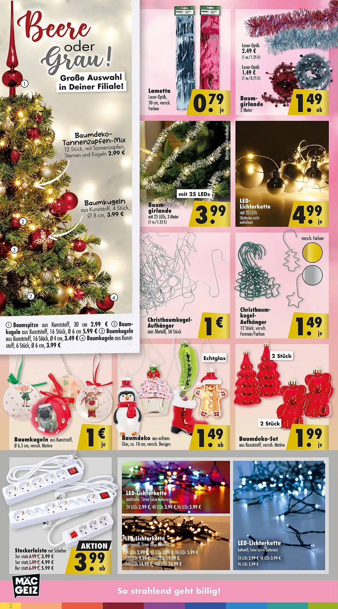 Mäc Geiz Prospekt von 1. Dezember bis 7. Dezember 2025 - Prospekt seite 2