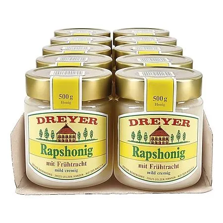 Dreyer Rapshonig mit Frühtracht 500 g, 10er Pack