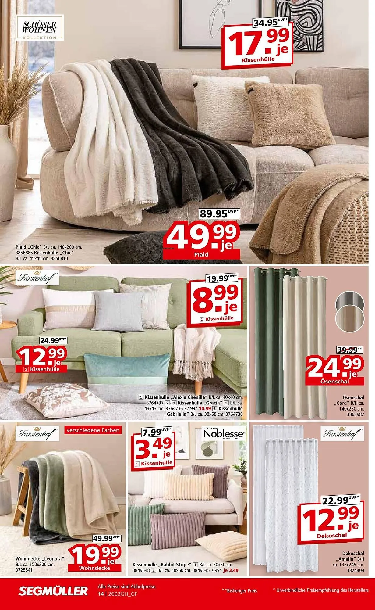 Segmüller Prospekt von 31. Januar bis 21. Februar 2026 - Prospekt seite 26