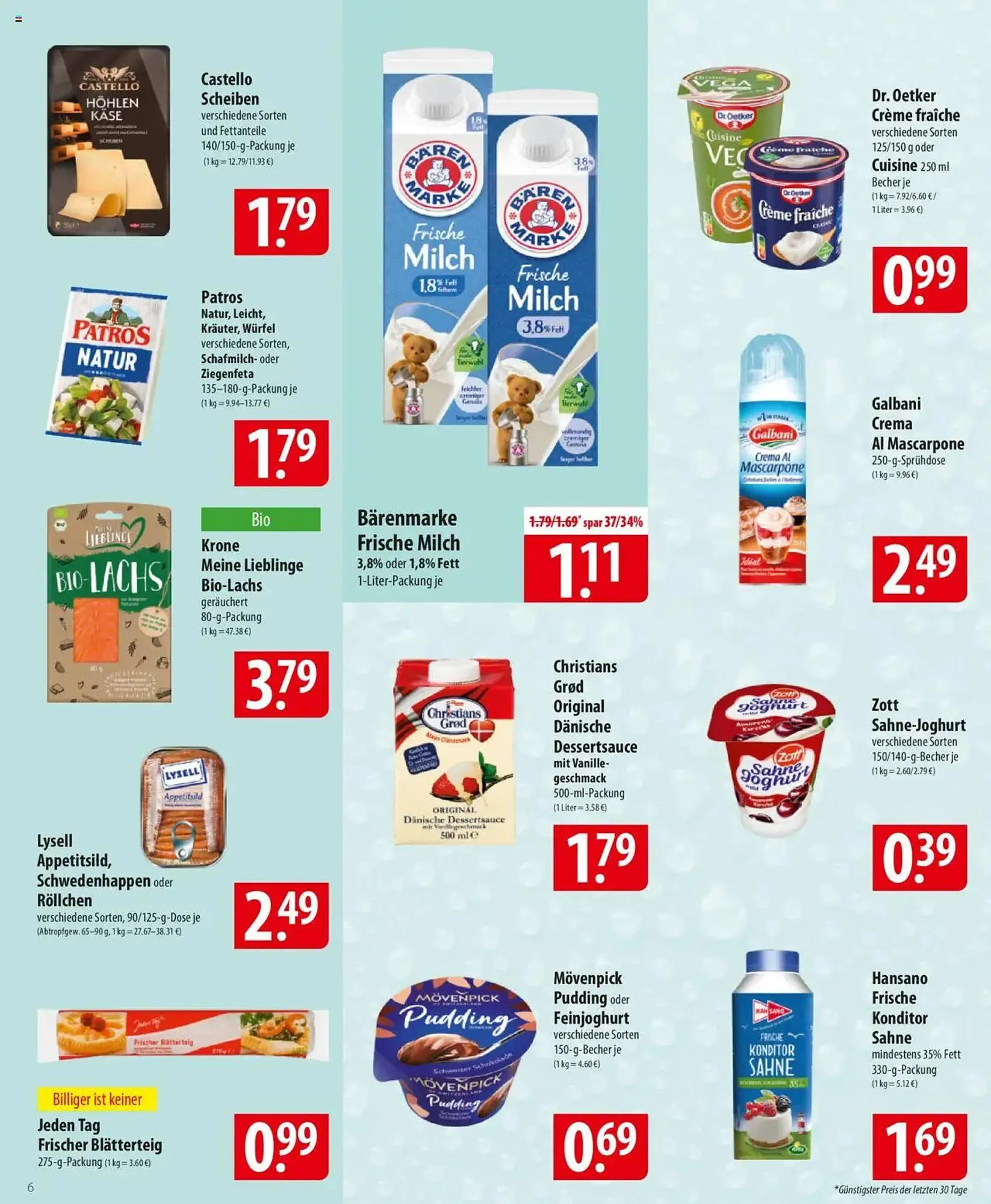 Famila Nord Ost Prospekt von 14. April bis 19. April 2025 - Prospekt seite 6