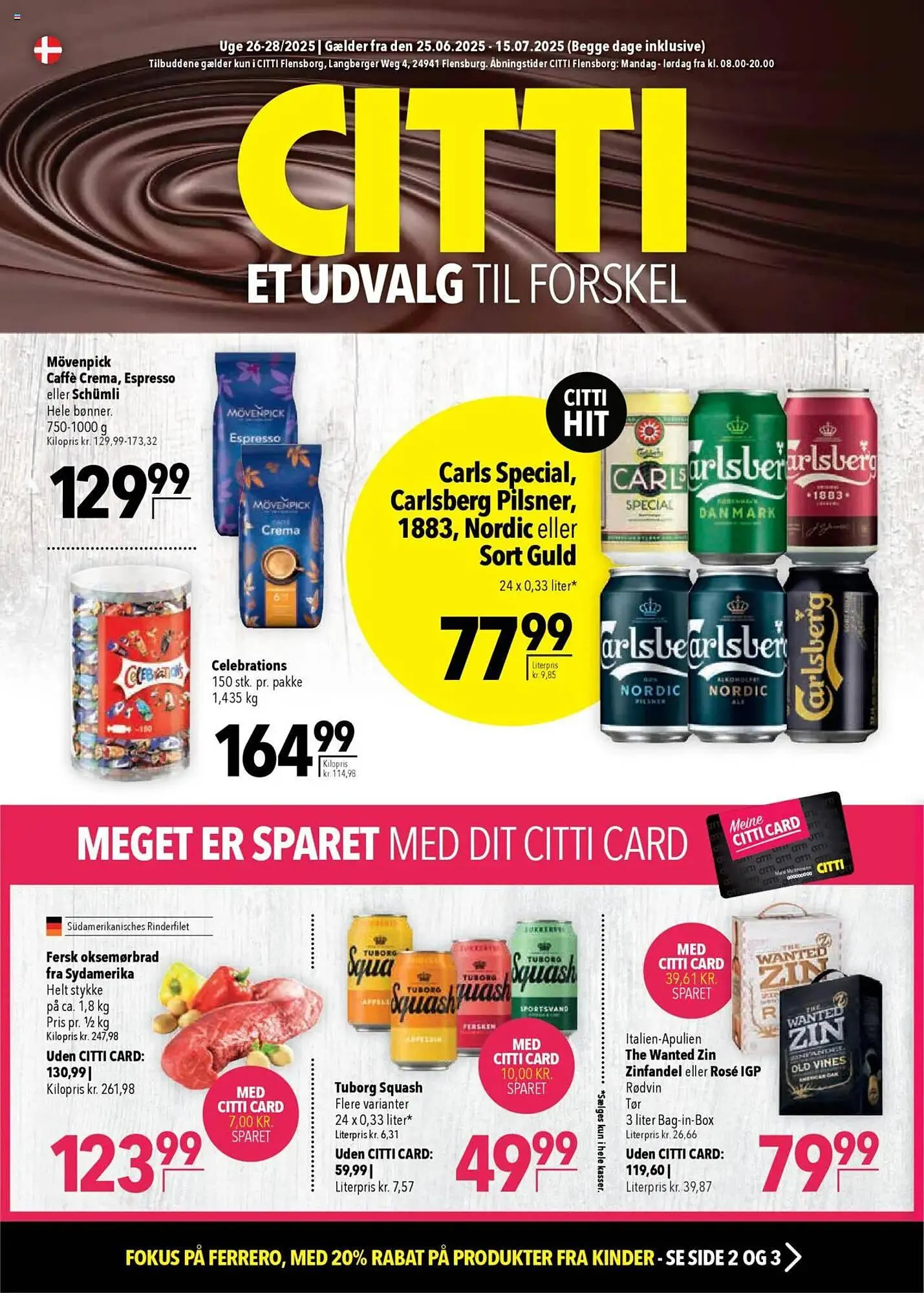 CITTI Markt Prospekt von 25. Juni bis 15. Juli 2025 - Prospekt seite 1