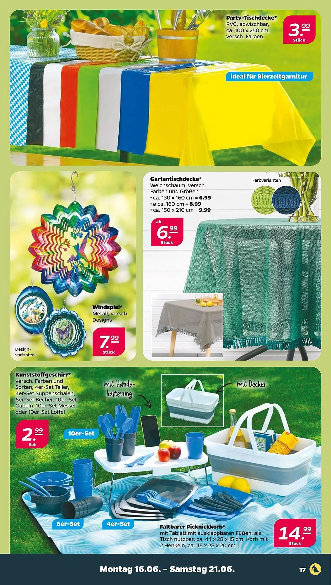 NETTO Prospekt von 16. Juni bis 21. Juni 2025 - Prospekt seite 17