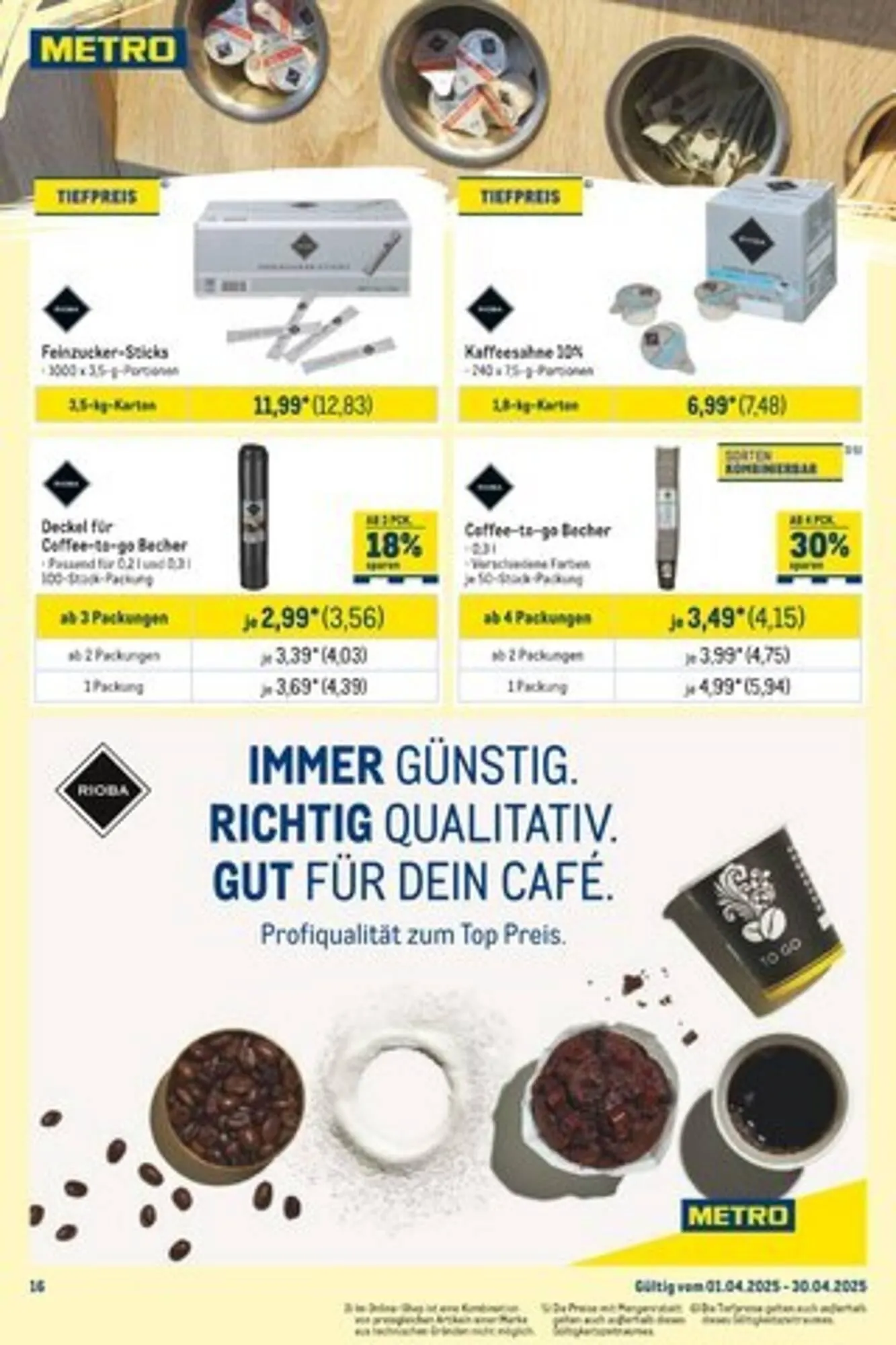 METRO Prospekt von 1. April bis 30. April 2025 - Prospekt seite 17